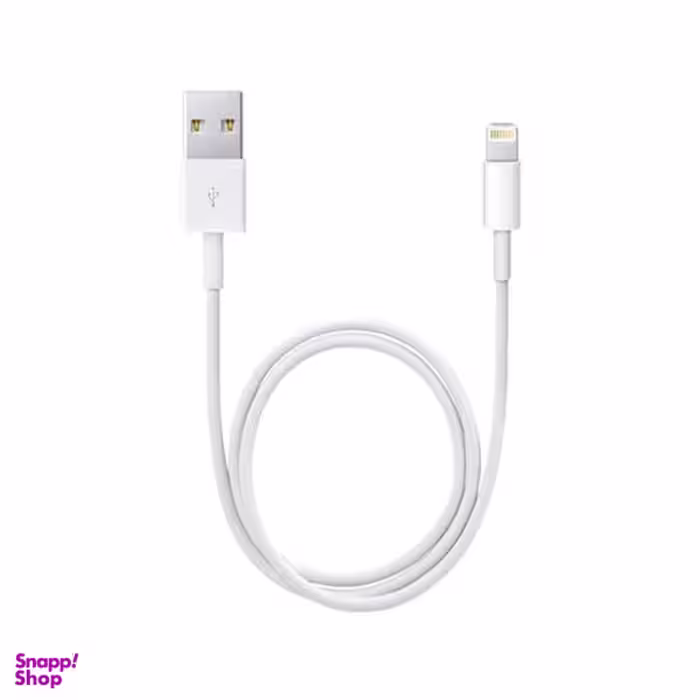 کابل شارژ آیفون X طول دو متر رنگ سفید