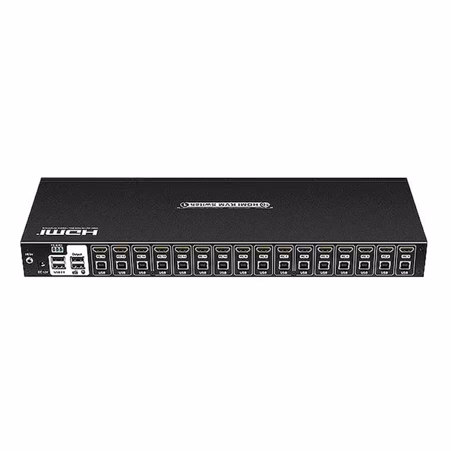 قیمت و خرید سوییچ 16 پورت KVM لایم استون مدل LS-HK1601 | یاس ارتباط