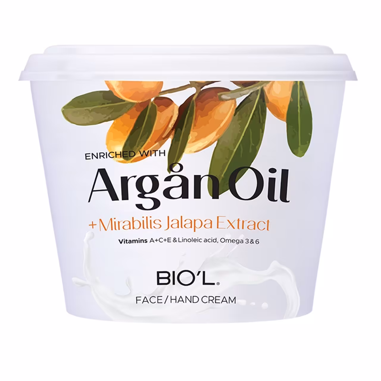 کرم دست و صورت بیول مدل Argan Oil حجم 250 میلی لیتر