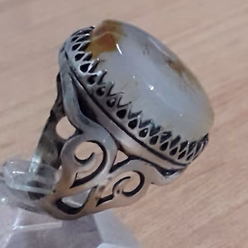 انگشتر تکرار نشدنی عقیق مزهر
