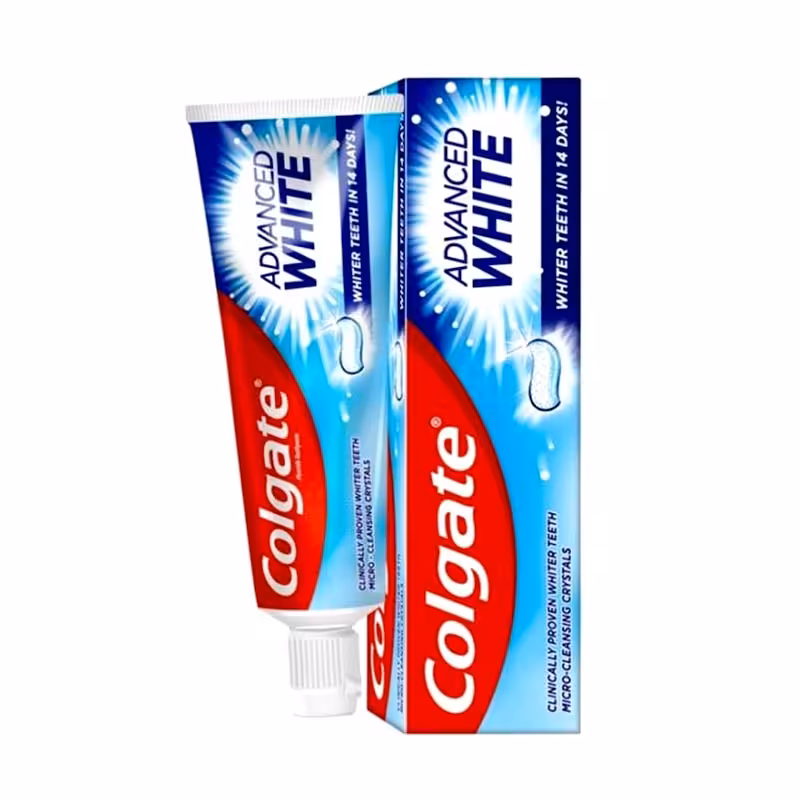 خمیر دندان کلگیت مدل Advanced White حجم 100 میل | خرید + قیمت