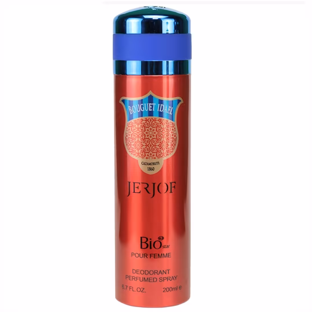 اسپری بدن زنانه Jerjof بیو استار 200ml مخصوص بانوان 