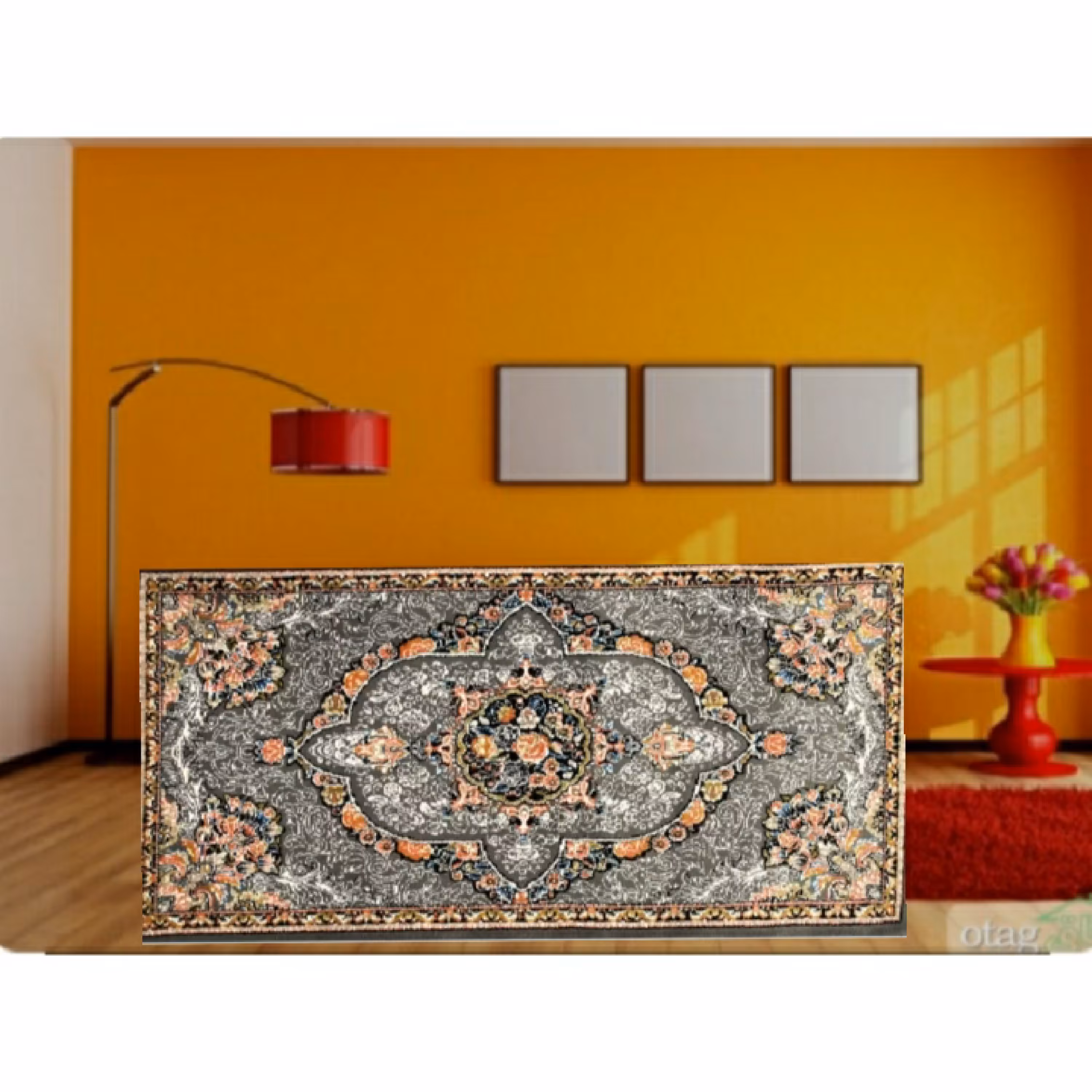 پشتی فرشی 700شانه نخ اکرلیک