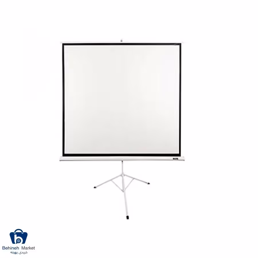 پرده نمایش اسکوپ مدل پایه دار 1.8×1.8