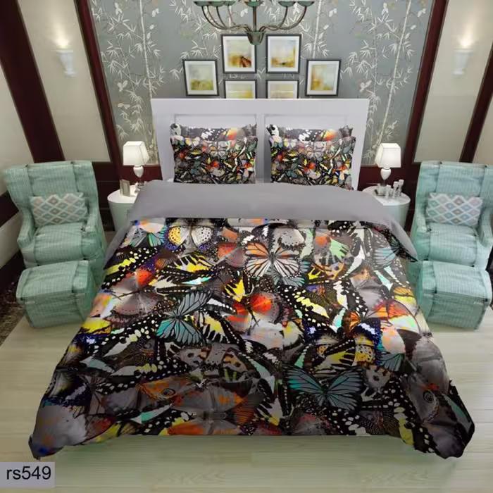سرویس روتختی 2 نفره تنسل چاپی برندترک لند(Turk Land) rs 549