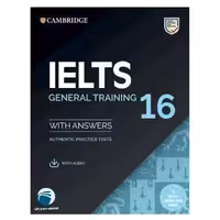 کتاب IELTS 16 General اثر جمعی از نویسندگان انتشارات دنیای زبان