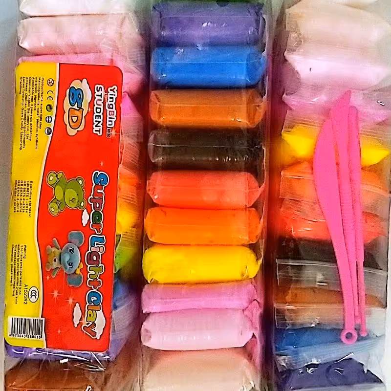 خمیر بازی خمیر بازی کلی (clay)
مخصوص مجسمه سازی و بازی.تولید جدید.
