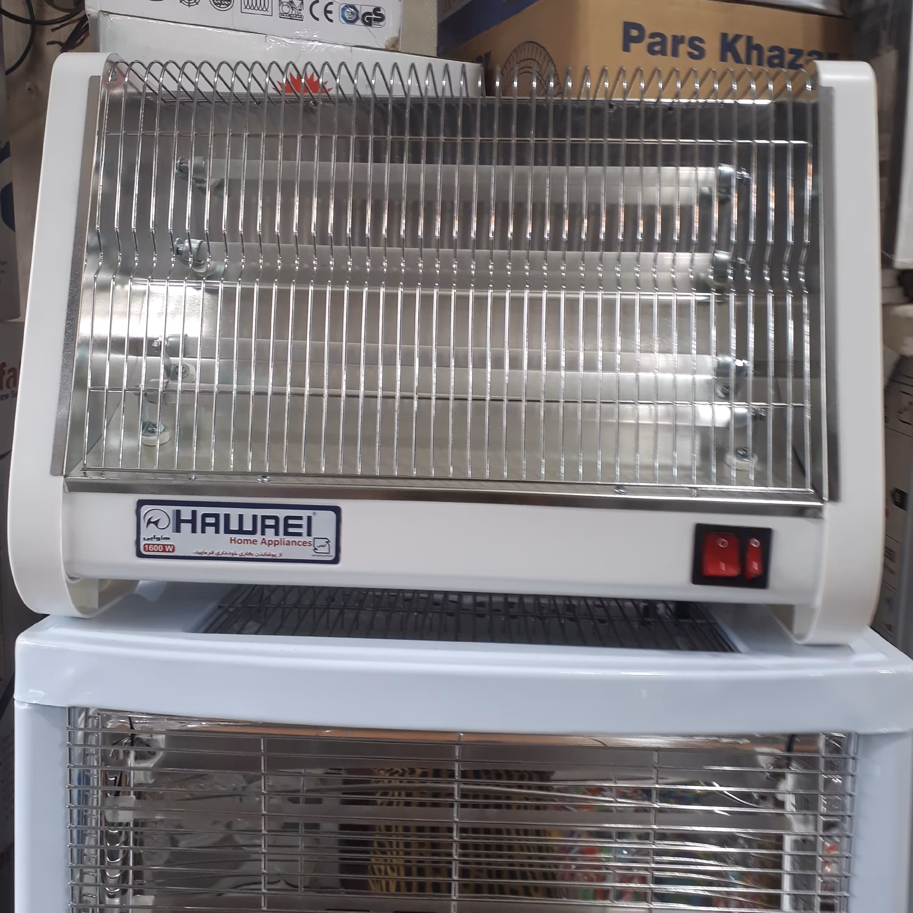 بخاری برقی سه لامپ هاوایی