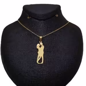 گردنبند نقره طرح عشق