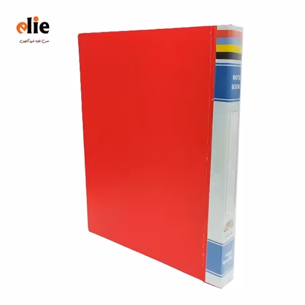 دفتر کلاسور 100 برگ جلد طلقی کد P1080