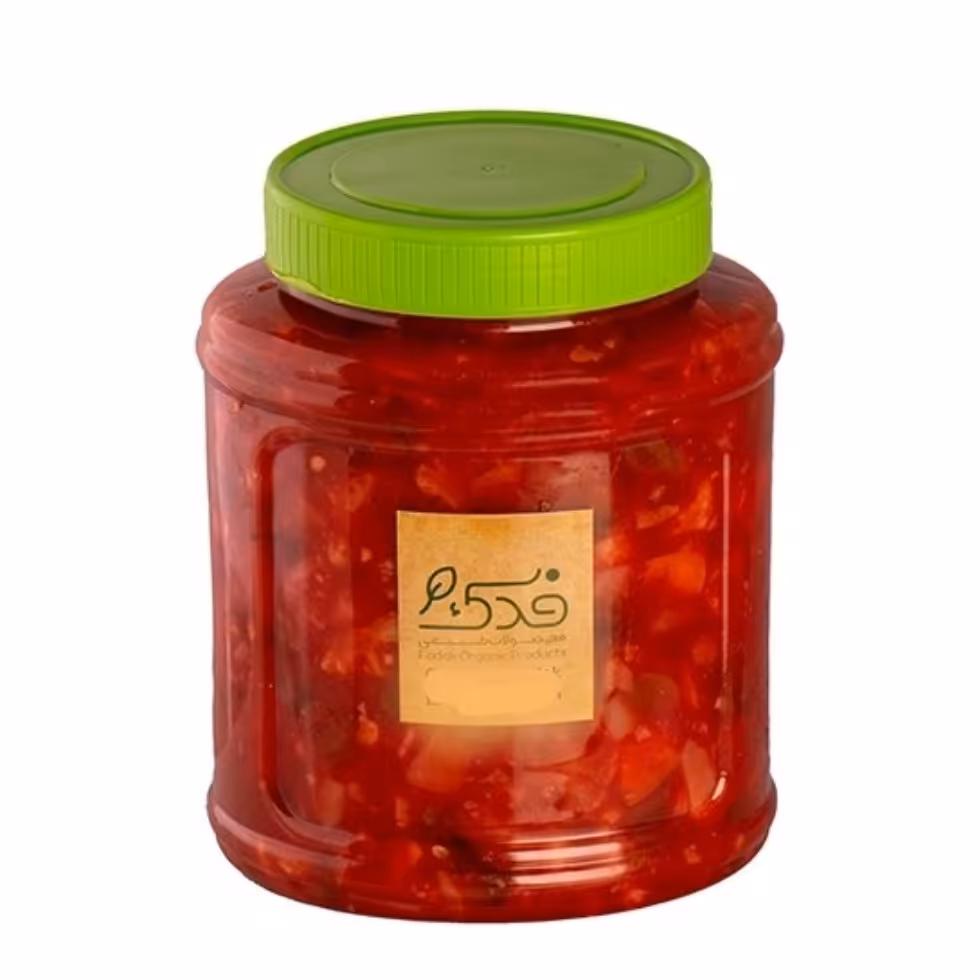 ترشی سالاد فصل 5ستاره (ترشی آب گوجه)