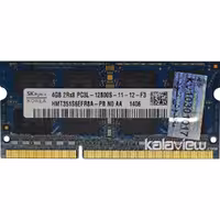 رم لپ تاپ اس کی هاینیکس 4GB مدل DDR3L باس 1600MHZ-12800 کره HMT351S6EFR8A-PB N0 AA 406 تایمینگ CL11