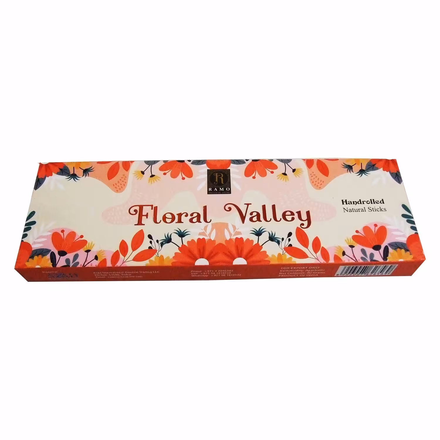 عود دست ساز رامو محصول هندوستان مدل فلورا ولی 