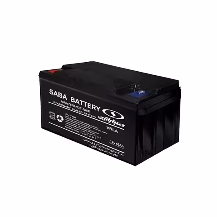 باتری 12 ولت 65 آمپر Saba Battery - فروشگاه اینترنتی طیف سنتر