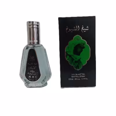 ادو پرفیوم مردانه ارض الزعفران مدل شیخ الشیوخ حجم 50 میل