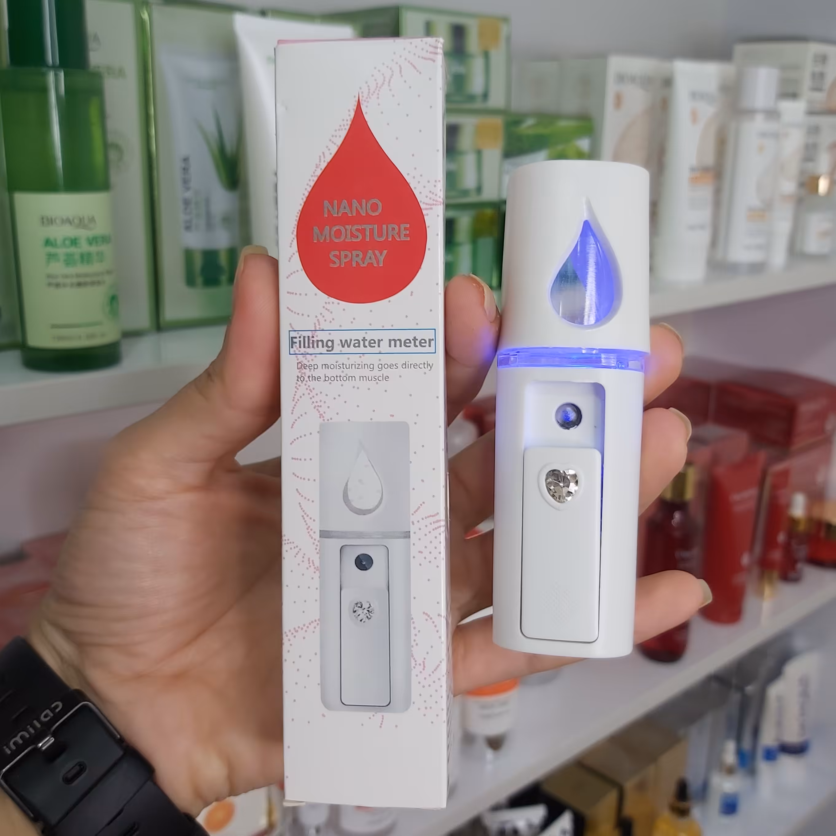 دستگاه بخور سرد طرح اشکی نگین دار