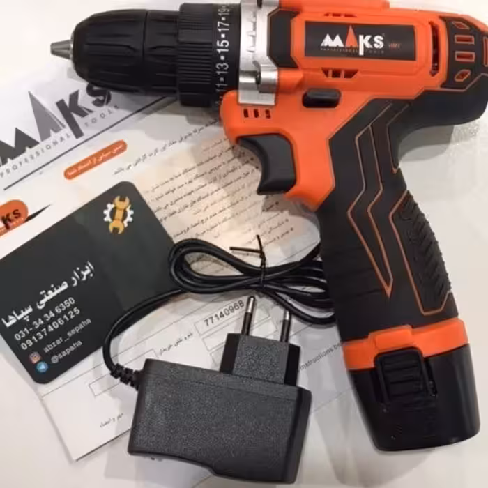 دریل پیچگوشتی شارژی 2 سرعته 12 ولت با ضمانت