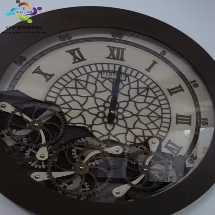 ساعت دیواری طرح چرخ دنده کد 1202