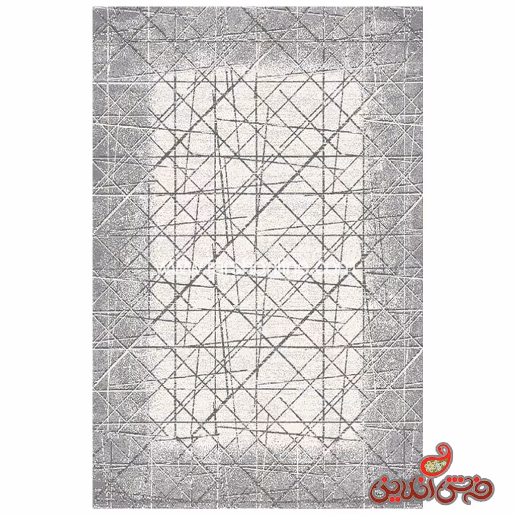 فرش ماشینی ساوین ویژن کد 4238 کرم