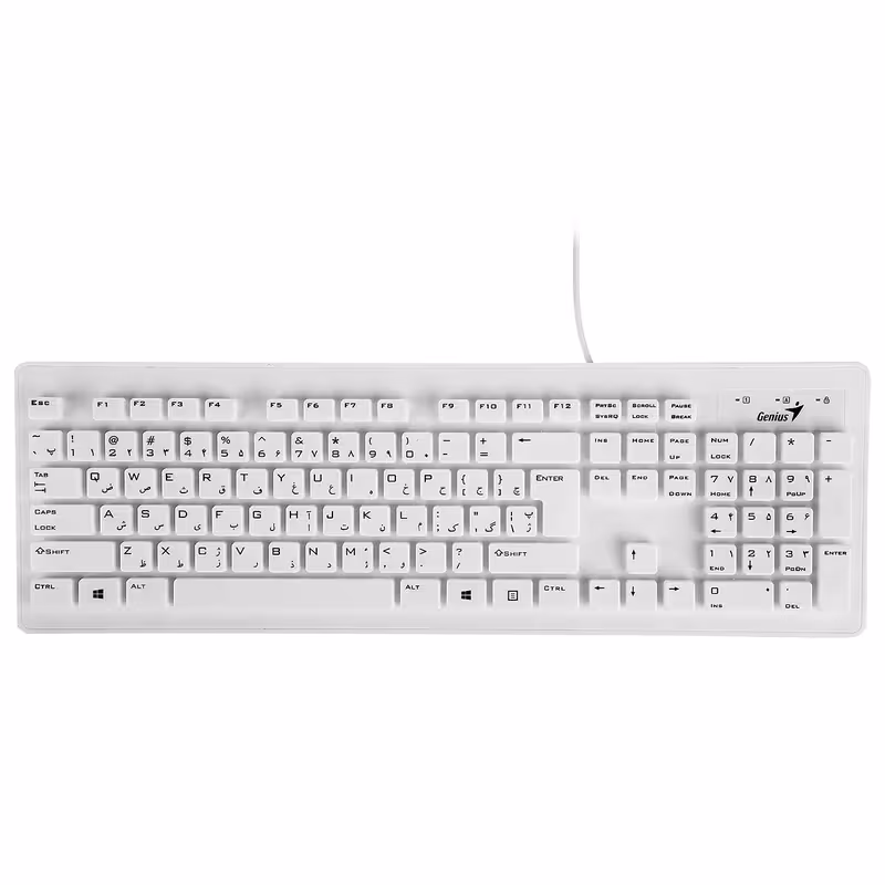 خرید و قیمت کیبورد جنیوس مدل SLIM STAR 130