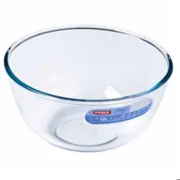 کاسه 3 لیتر پیرکس فرانسه 24سانت مدل کلاسیک شعله مستقیمpyrex-کاسه پیرکس فرانسه