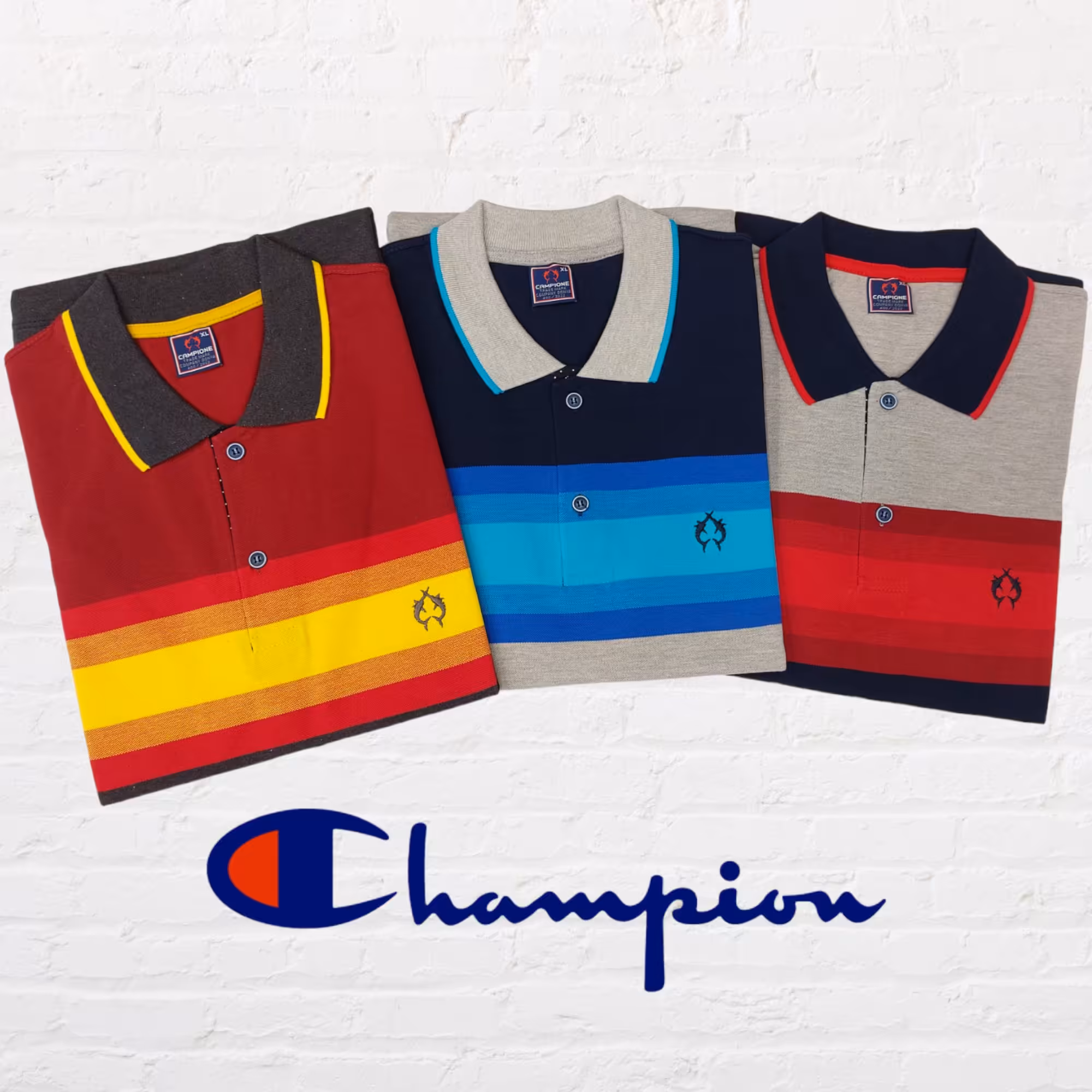 تیشرت مردانه آستین کوتاه جودون نخی با الیاف طبیعی چمپین champion مدل روگاچی اورجینال سایز L خارجی