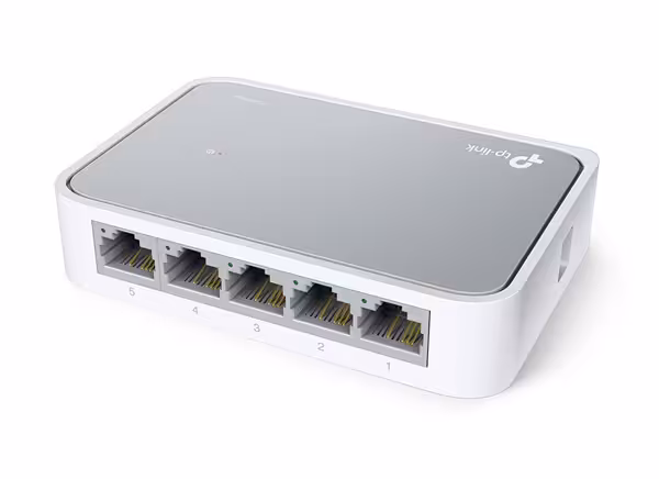 سوئیچ 5 پورت 10/100 تی پی لینک مدل TL-SF1005DTP-Link 5-Port 10/100 Switch TL-SF1005D