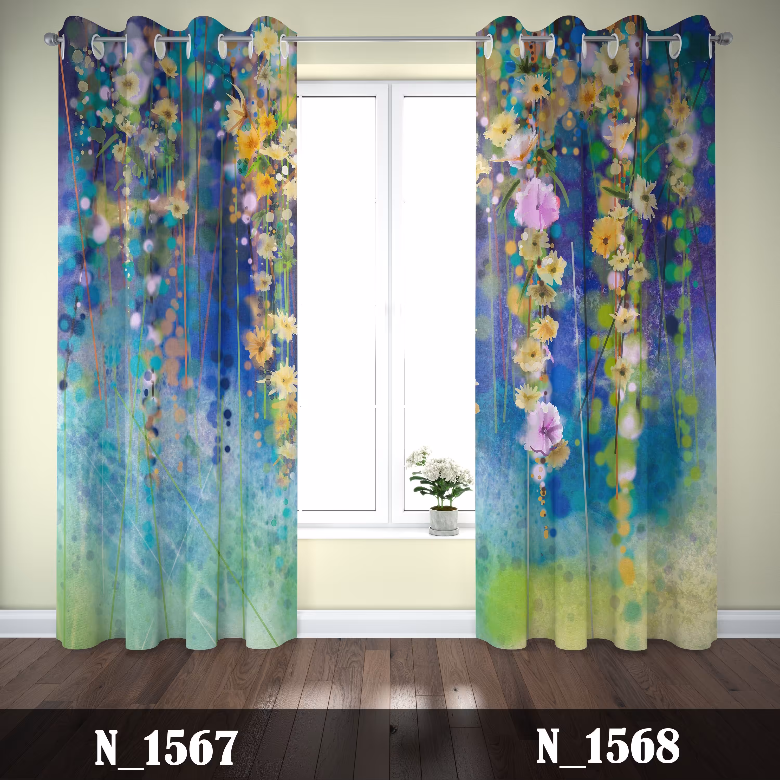 پرده آماده طرح دشت آبرنگی 