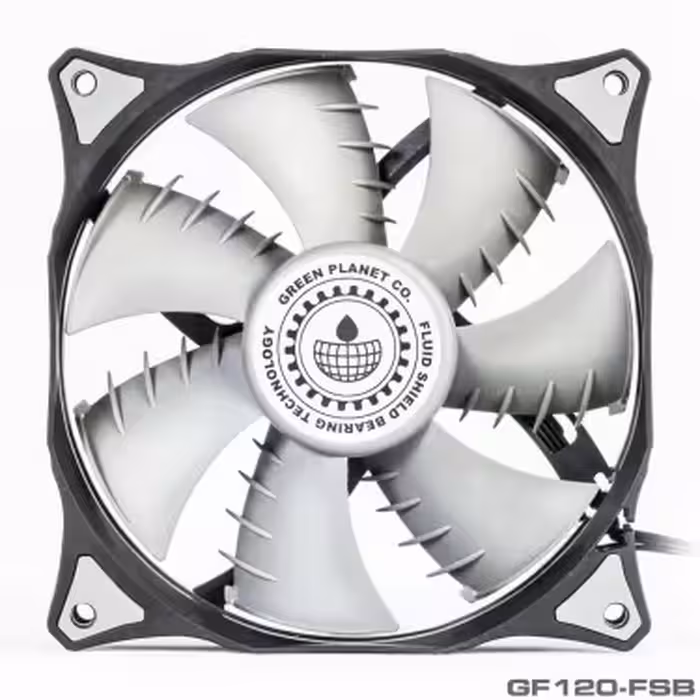 فن 120mm  مدل GF120-FSB برای بدنه کیسGreen GF120-FSB Case Fan
