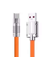 کابل تبدیل USB به USB-C اچ تی ام مدل 6A طول 1.2 متر