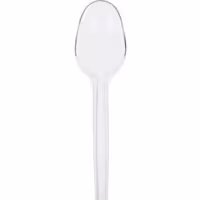 قاشق غذا یکبار مصرف کوچک جنس متوسط (کارتن 2000 تایی)