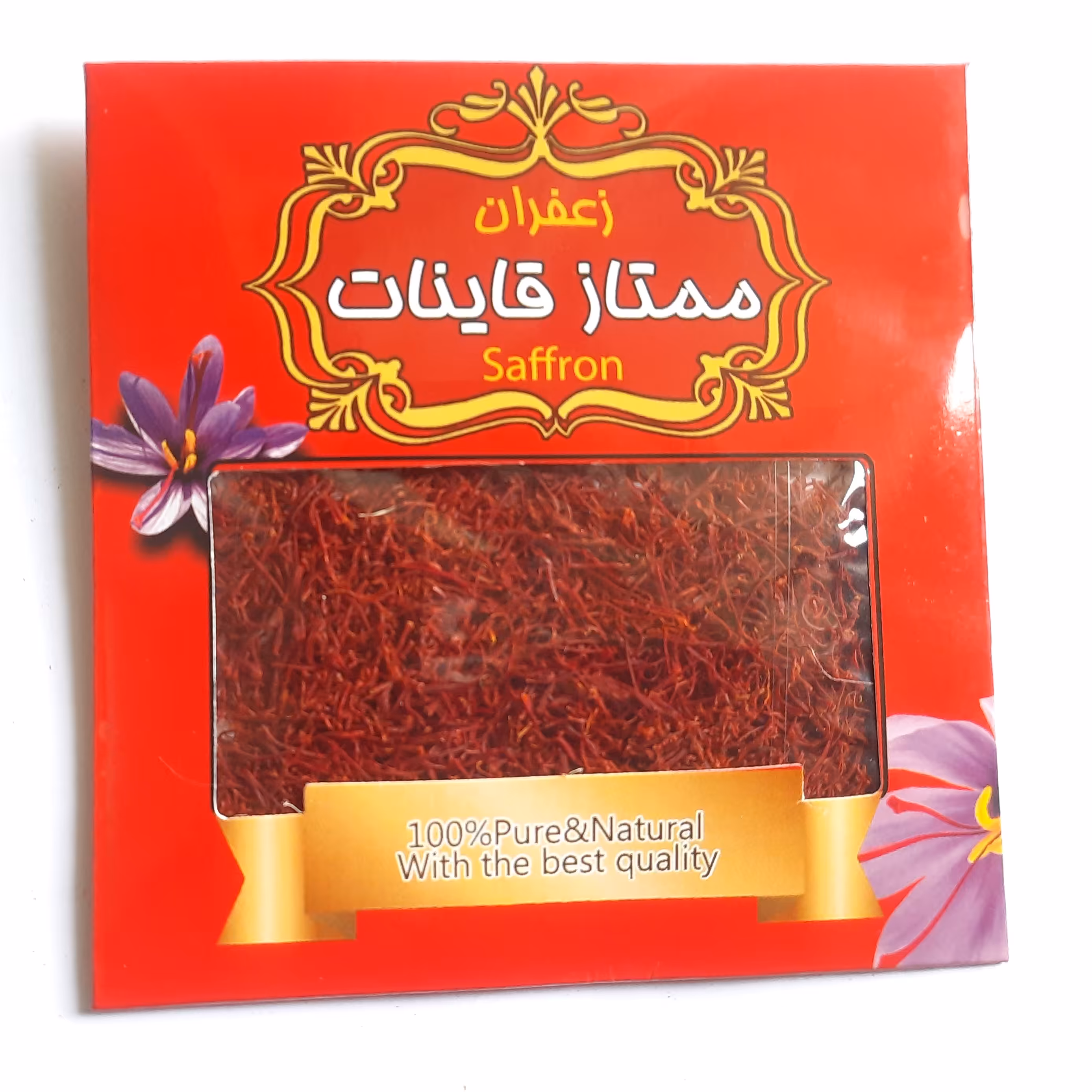 زعفران سرگل قائنات درجه یک 8 گرم