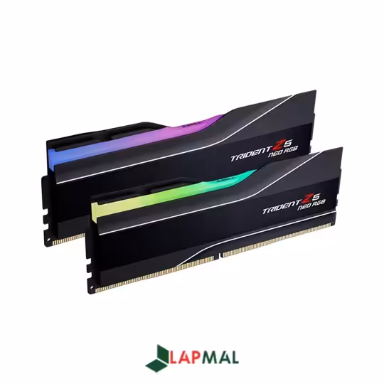 رم دسکتاپ DDR5 دو کاناله 6000 مگاهرتز CL30 جی اسکیل مدل Trident Z5 Neo RGB ظرفیت 32 گیگابایت
فروشگاه اینترنتی تخصصی لپتاپ لپ مال