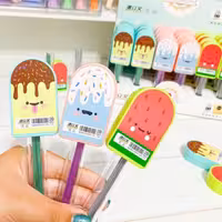 نوک اتود طرح بستنی در 3 رنگ ضخامت 0.7