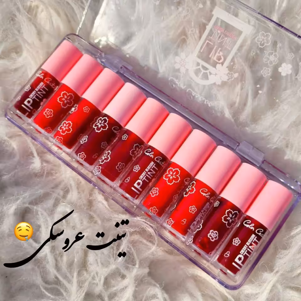 تینت لب طرح عروسکی ماندگاری عالی