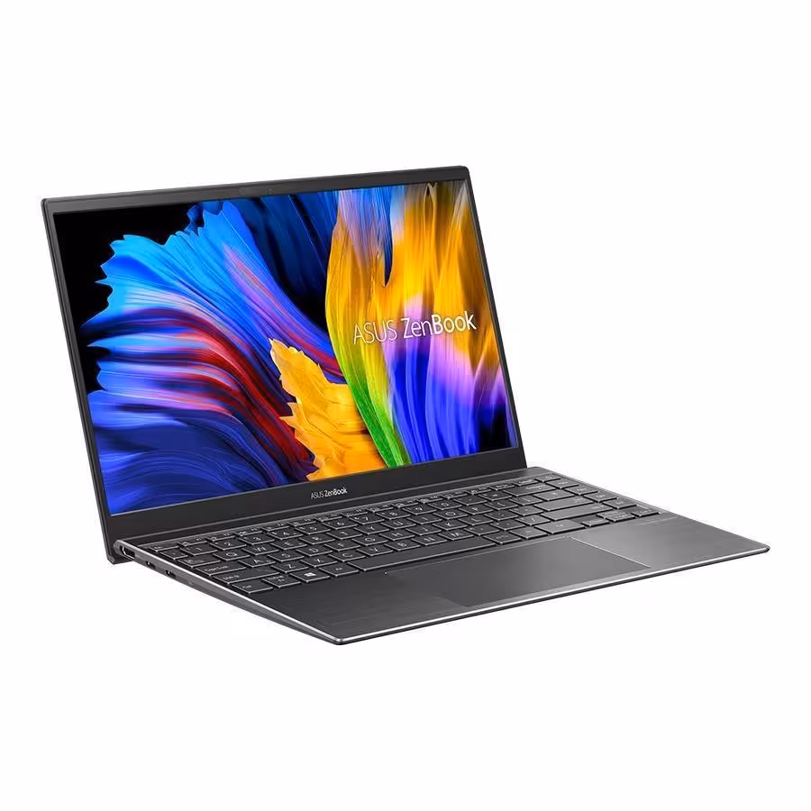 لپ تاپ ایسوس 14 اینچی مدل ZenBook 14 Q408UG پردازنده Ryzen5 5500U رم 8GB حافظه 256GB SSD گرافیک 2GB MX450