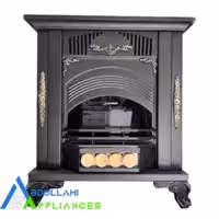 بخاری با دودکش پلار مدل بردیا 24000 مشکی