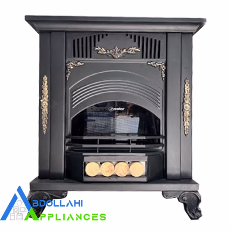 بخاری با دودکش پلار مدل بردیا 24000 مشکی
