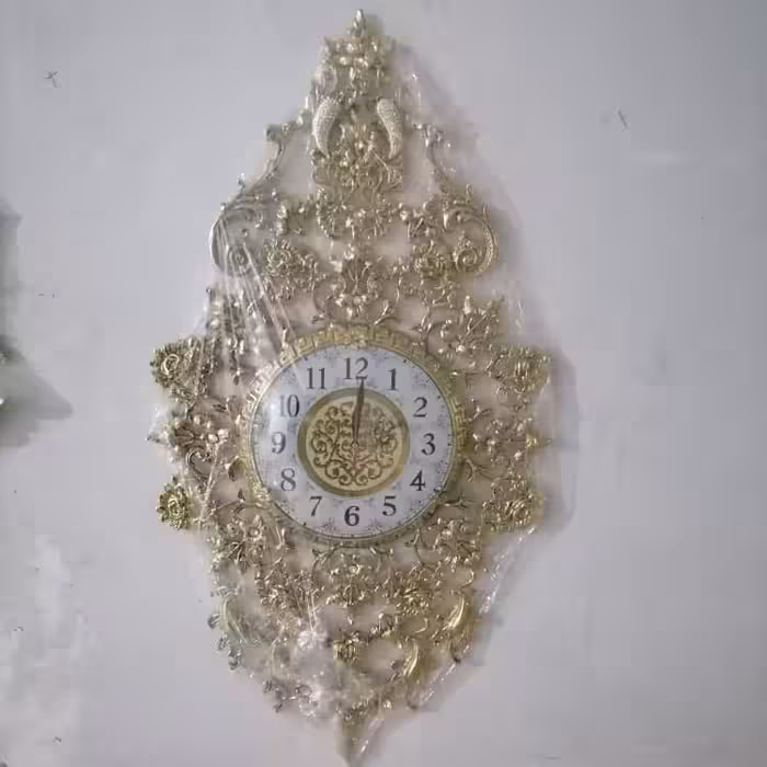 ساعت دیواری برنجی کد 5