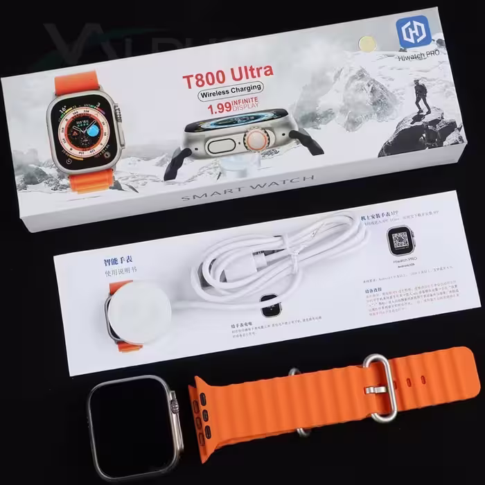 حراج ساعت هوشمند T800 ultra اصلی تمام صفحه 598000تومان فروش به صورت تک و عمده