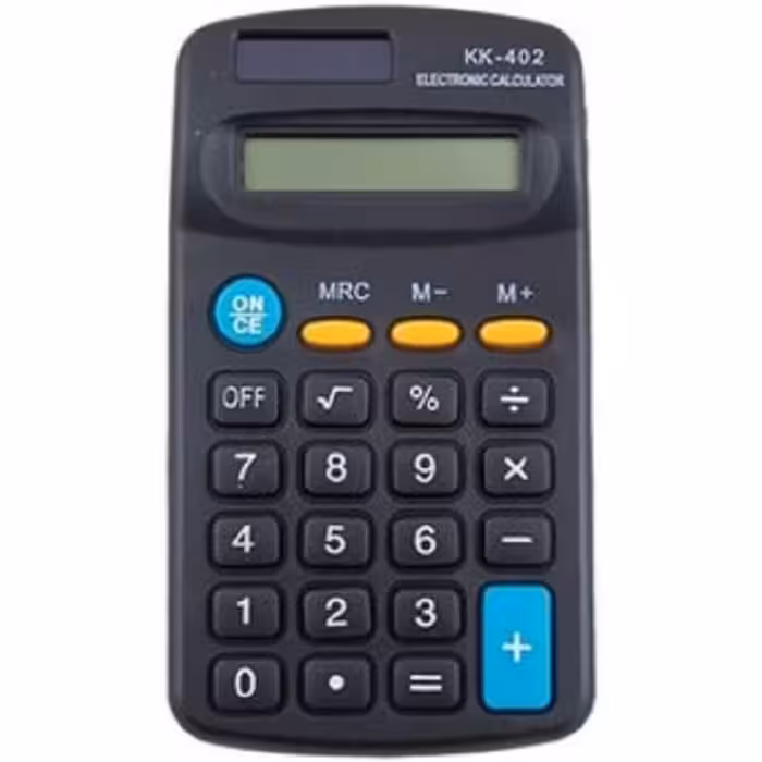 ماشین حساب جیبی کوچک مدل 402-Kk ماشین حساب دیجیتالی جیبی