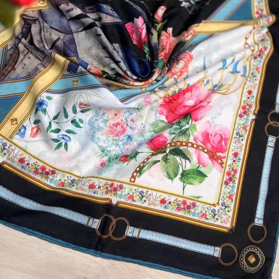روسری مجلسی سوپرنخ