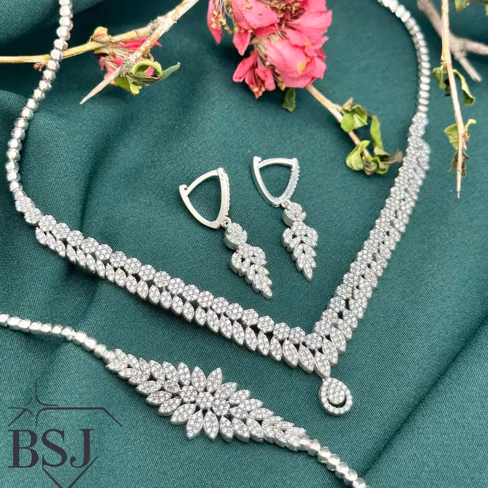 سرویس نقره جواهری کد 882