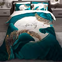 سرویس خواب ترکسان کد T58 دو نفره 6 تکه دو رو طرح دار ( ارسال رایگان )