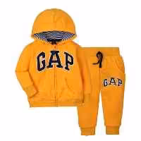 ست سویشرت و شلوار بچه گانه طرح گپ زرد