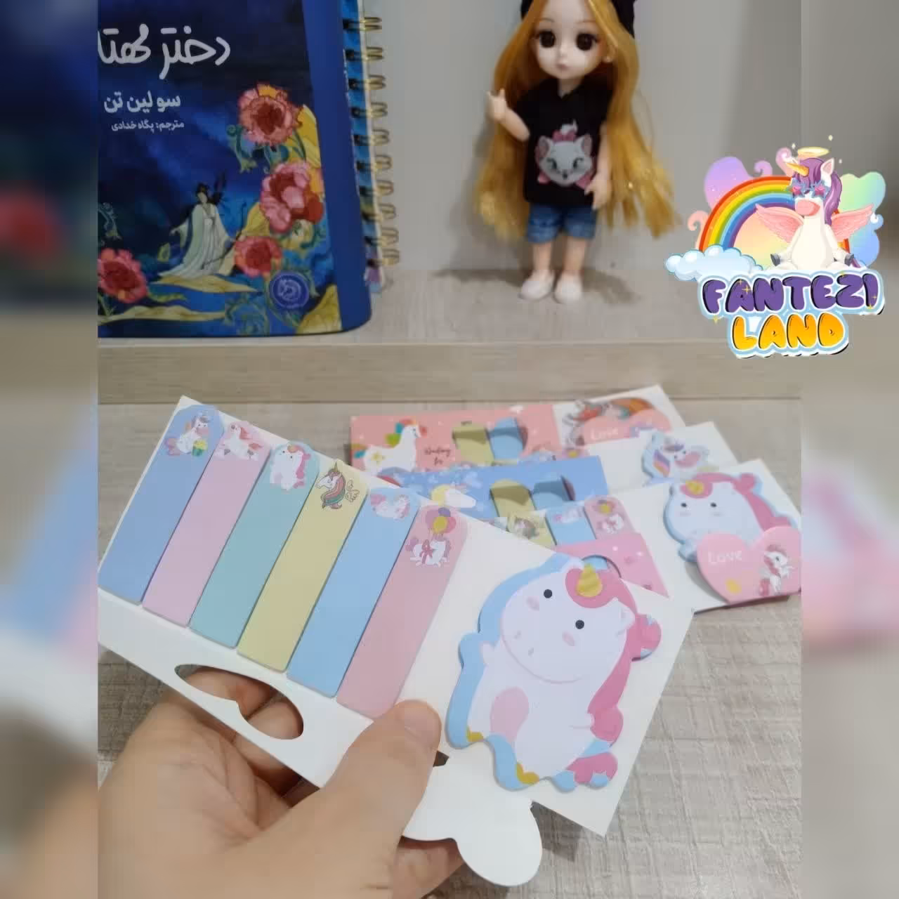 استیک نوت طرح یونیکورن اسب پونی برچسب