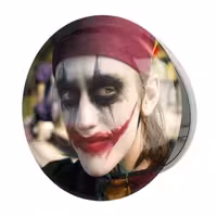 آینه جیبی خندالو طرح سریال ونزدی Wednesday مدل تاشو کد 25263