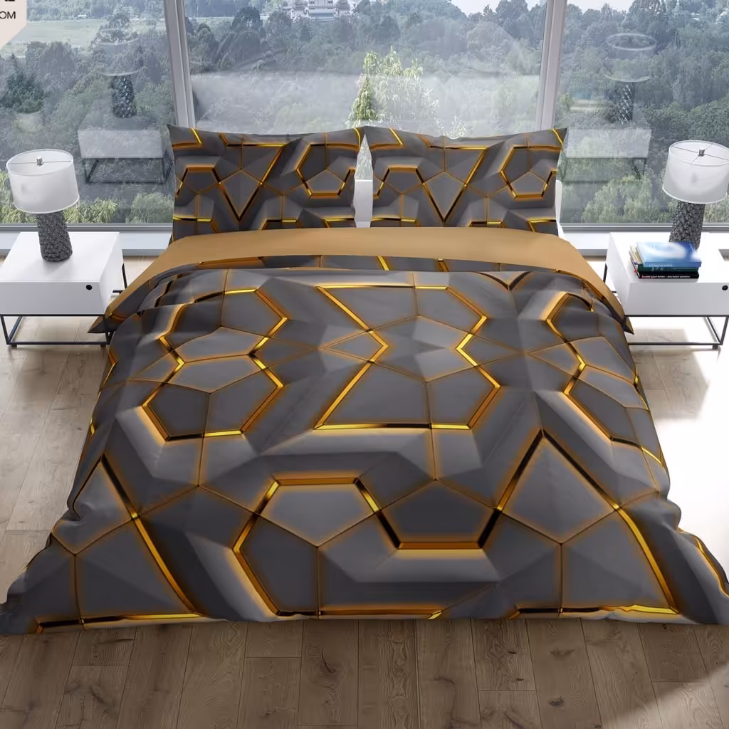 سرویس روتختی سه بعدی دو نفره 6تیکه طرحهای به روز  ارسال رایگان