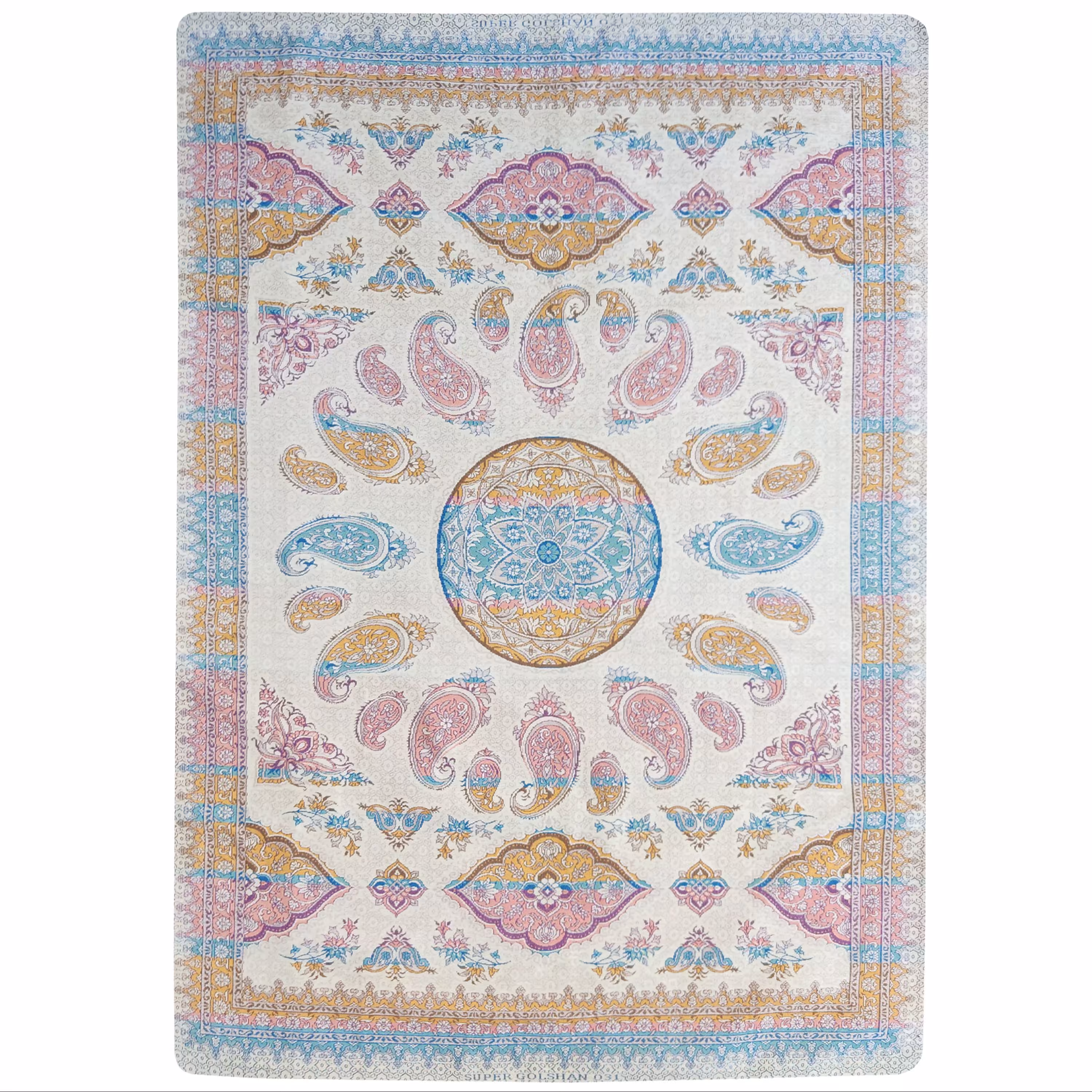 زیرسفره مخمل شانل بی نهایت زیبا و با کیفیت سایز 3 متری