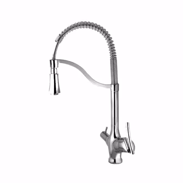 خرید و قیمت شیر ظرفشویی دومنظوره فنری درخشان مدل آرک | نوین هوم